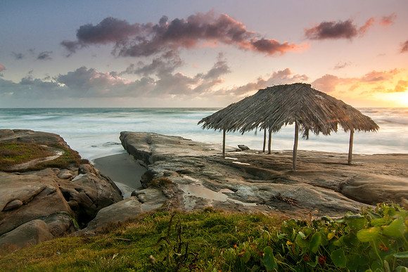 Bathe in the Color of Sunset